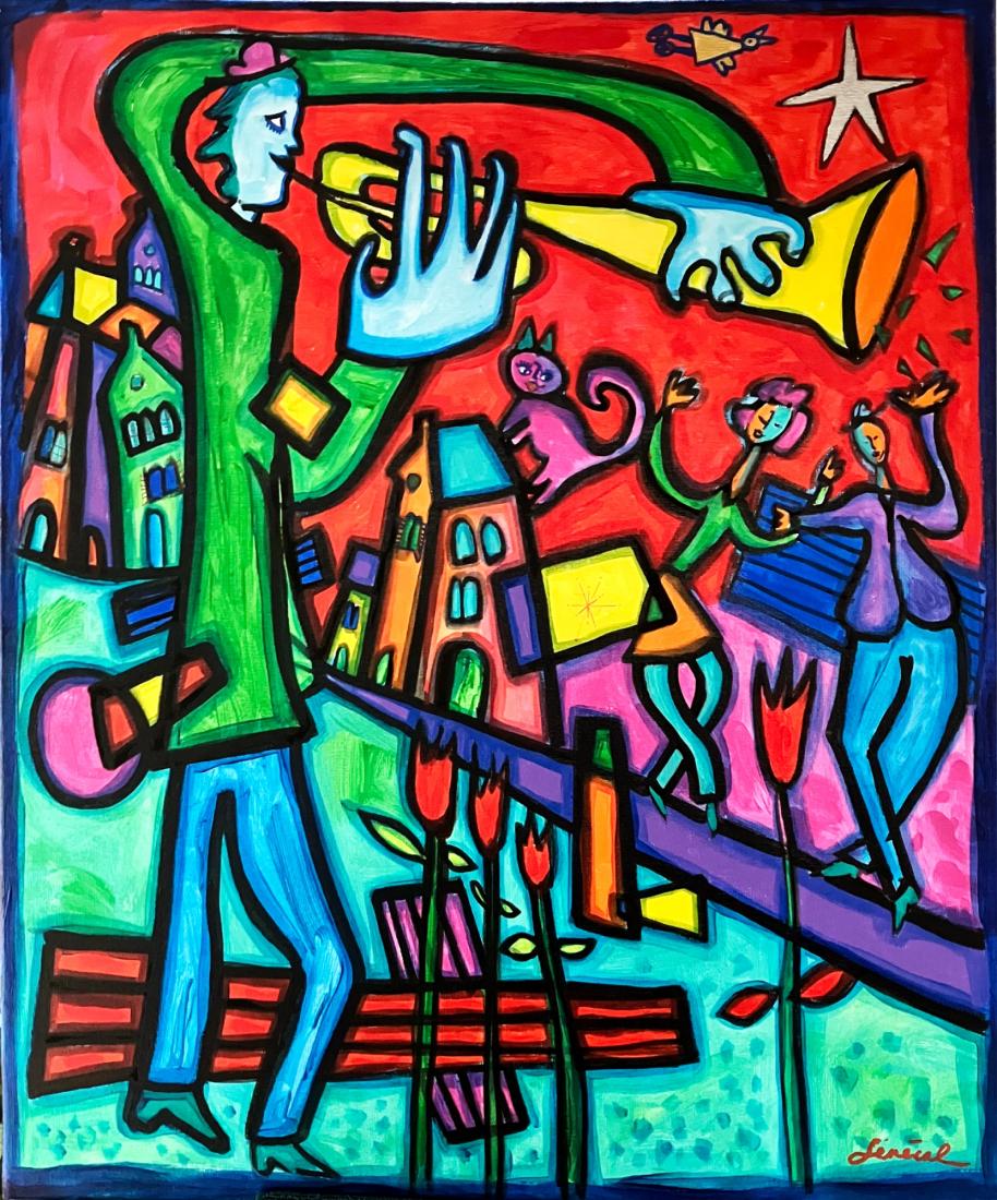 THE TRUMPET PLAYER
